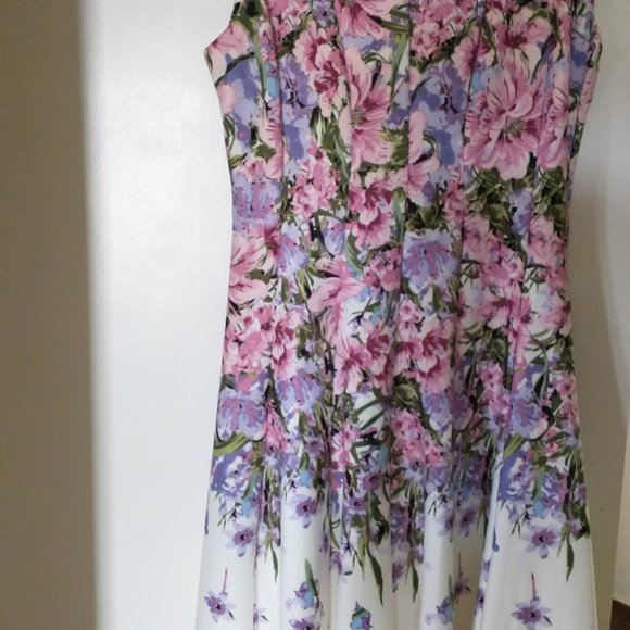 danny & nicole fit & flair dress - Picture 3 of 3